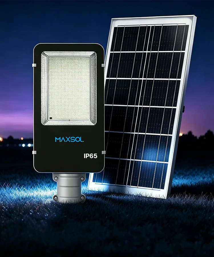 30W 30AH Güneş Enerjili Sokak Lambası